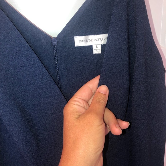 Navy floor length gown/dress - Picture 1 of 3